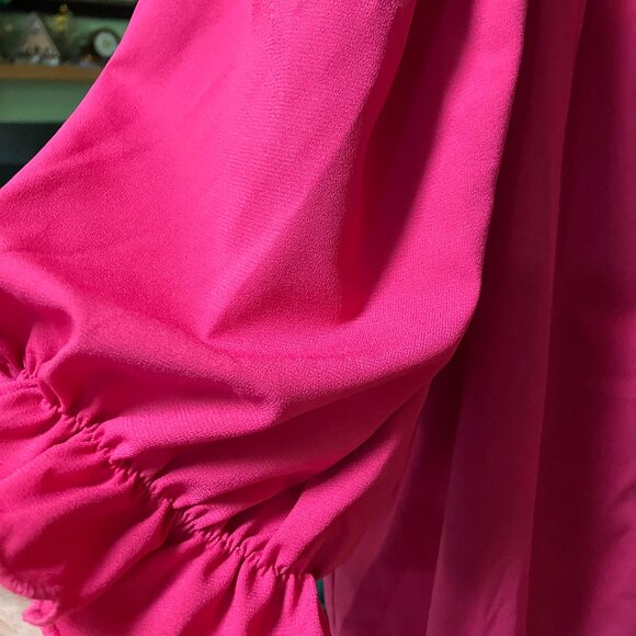 Pink Puff sleeved blouse - Picture 3 of 9